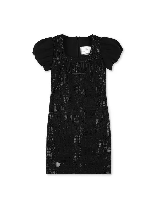 Платье со стразами PHILIPP PLEIN