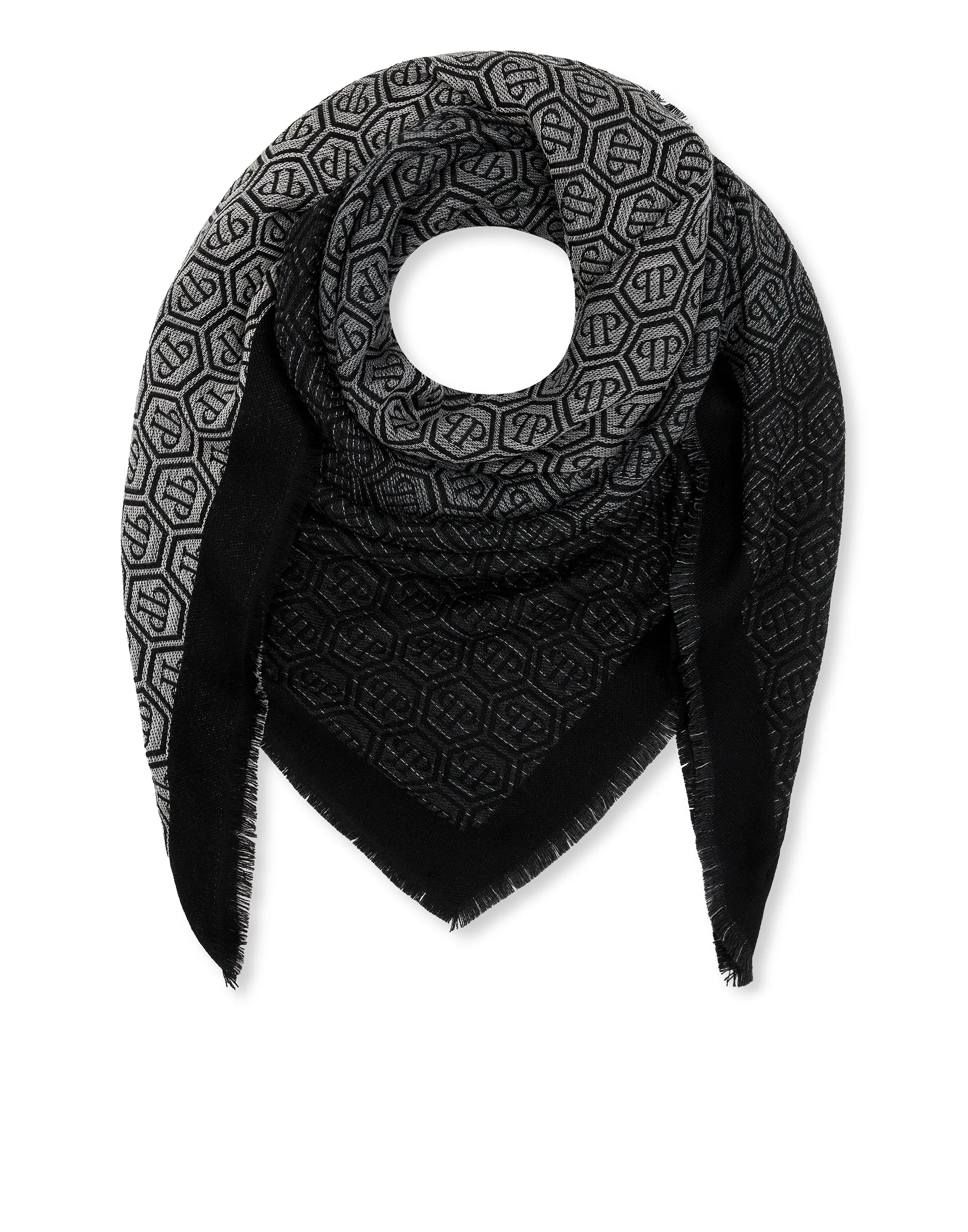 Шарф шерстяной