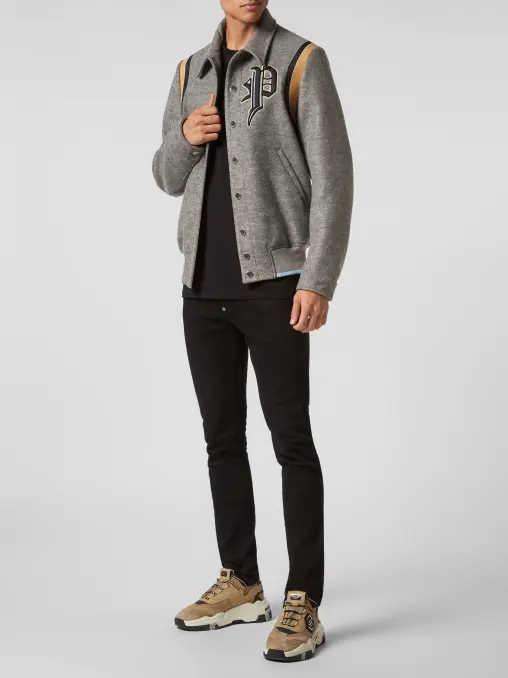 Куртка с логотипом PHILIPP PLEIN