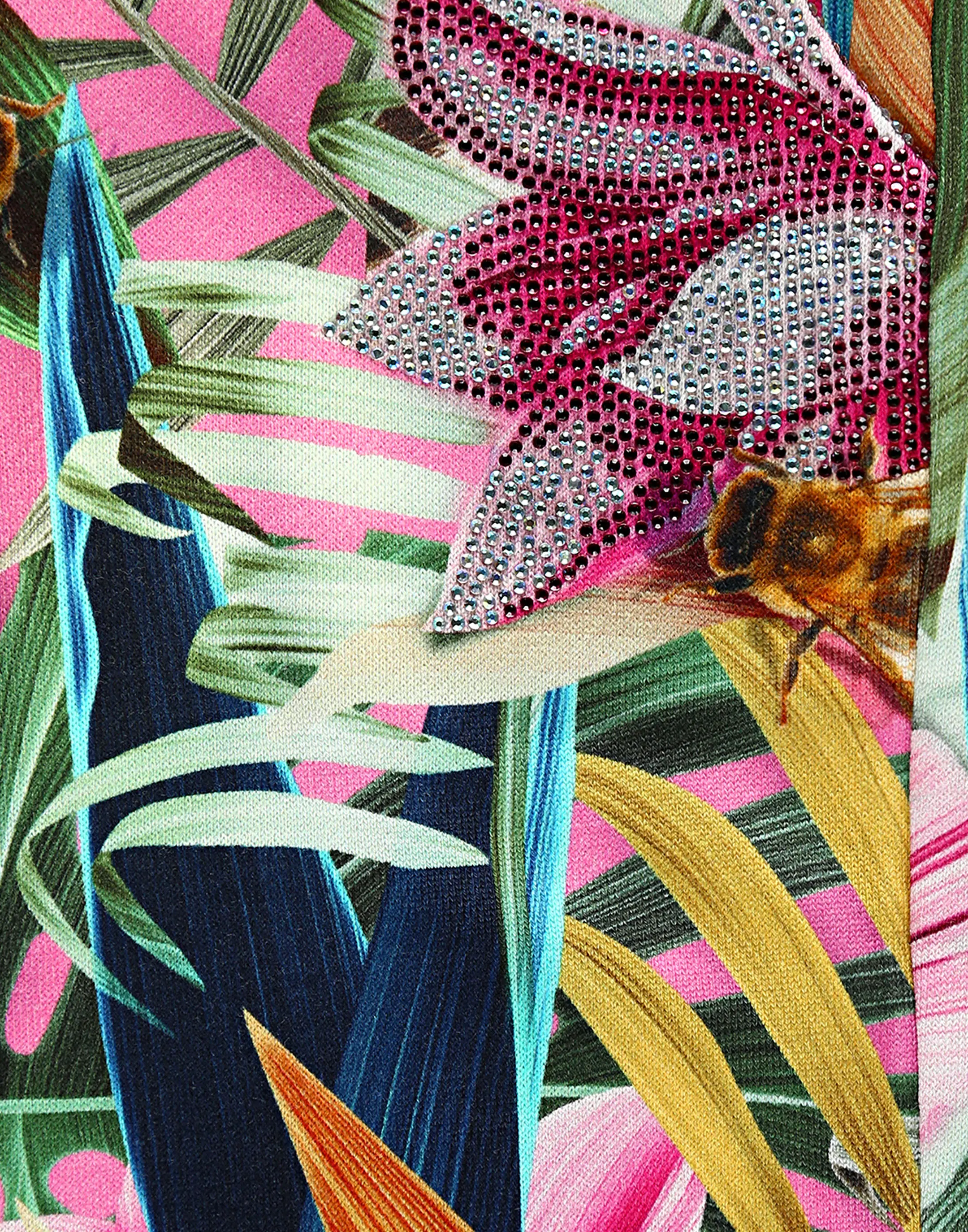 Брюки со стразами