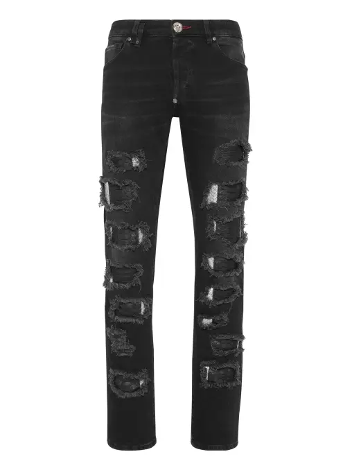 Джинсы хлопковое PHILIPP PLEIN