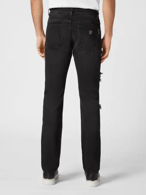Джинсы хлопковое PHILIPP PLEIN