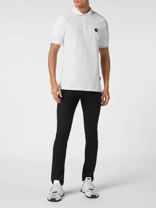 Поло хлопковое PHILIPP PLEIN