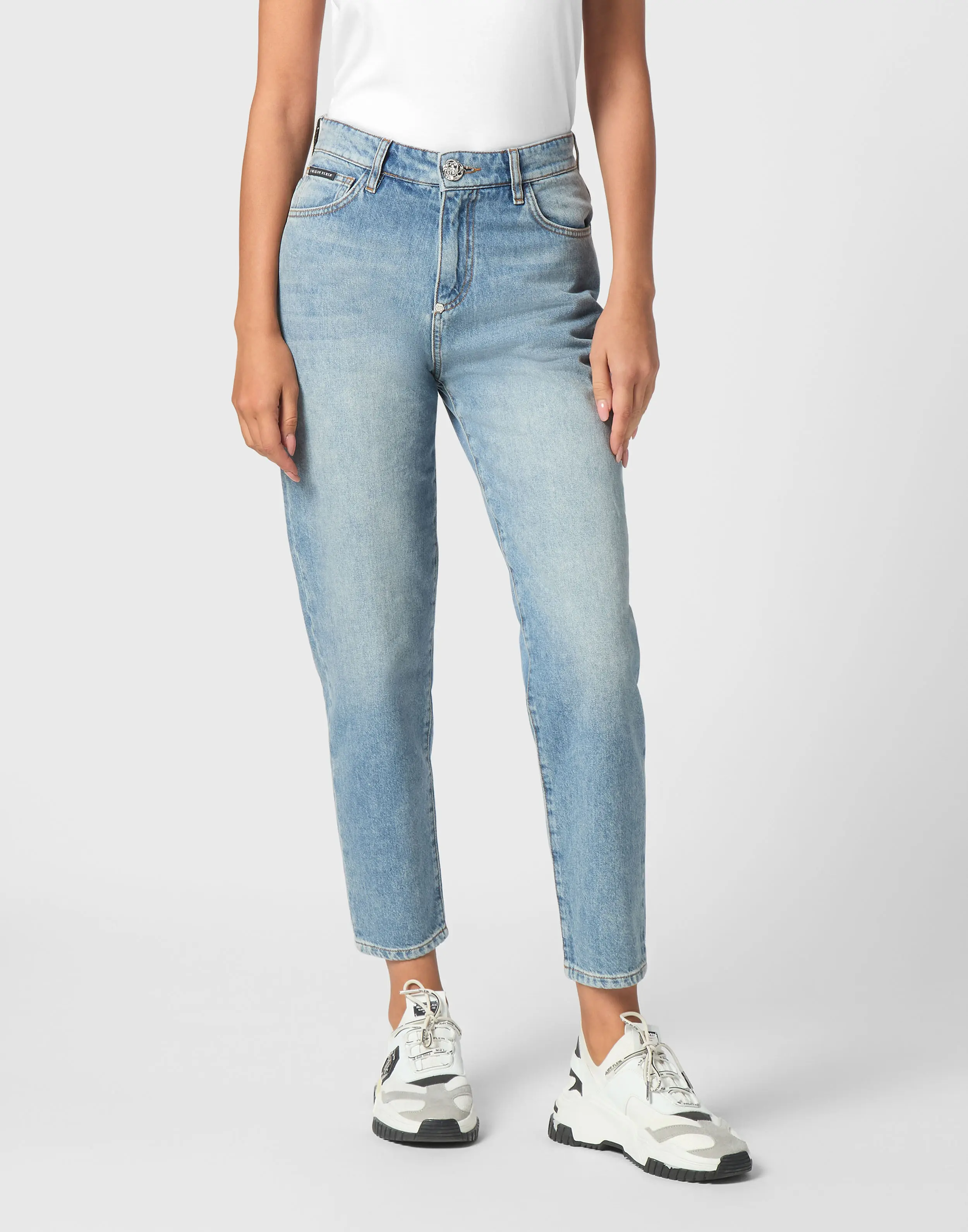 Джинсы хлопковые