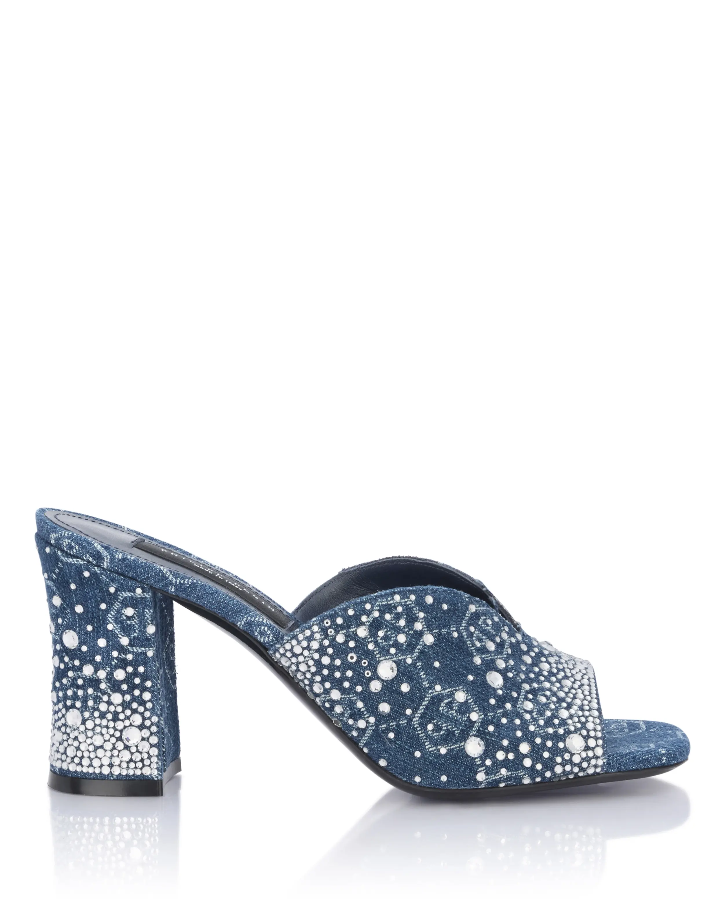 Мюли джинсовые