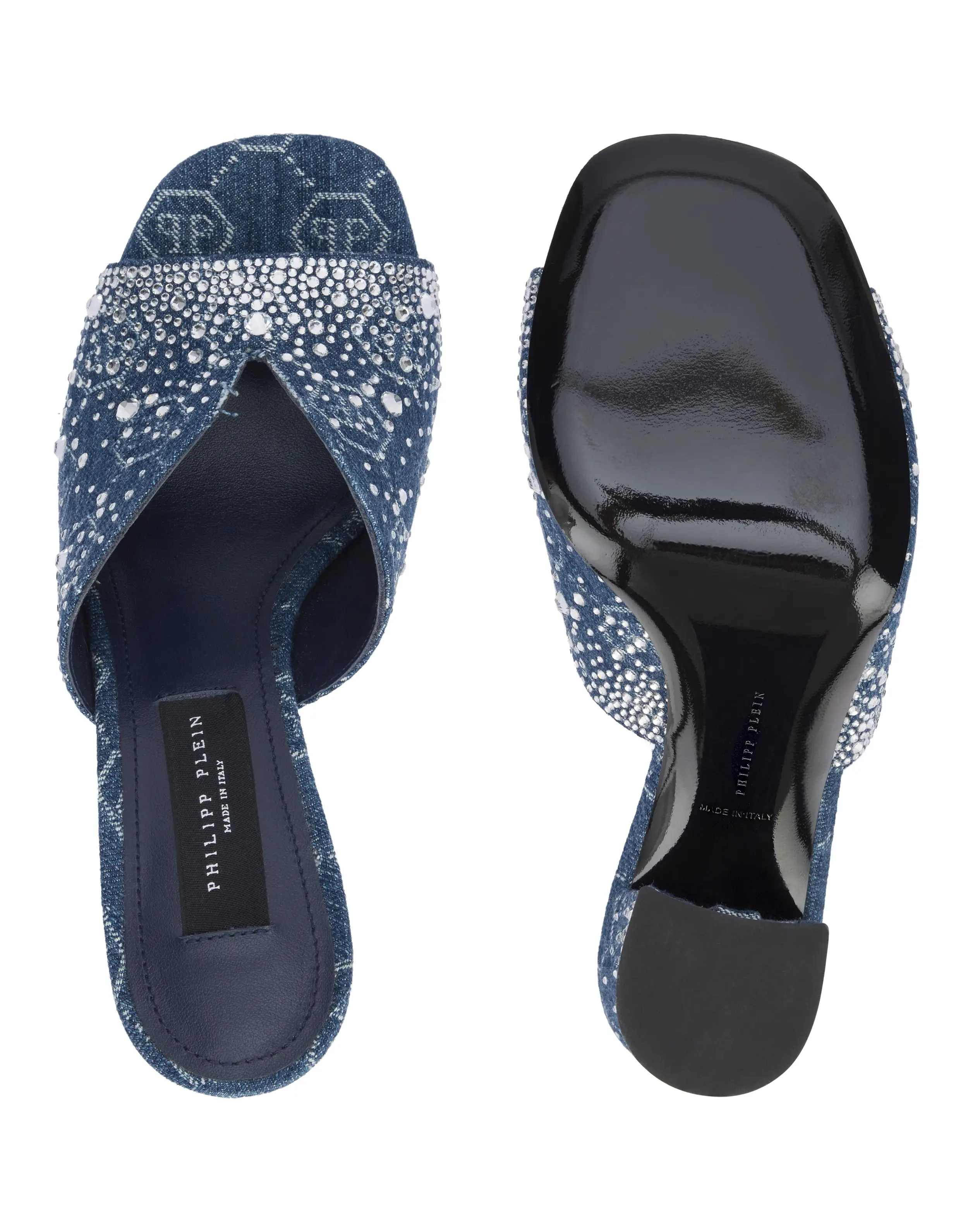 Мюли джинсовые