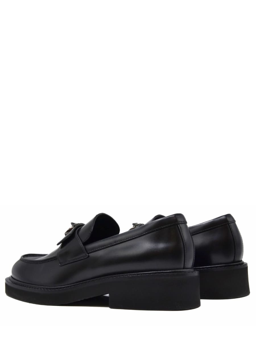 Лоферы кожаные