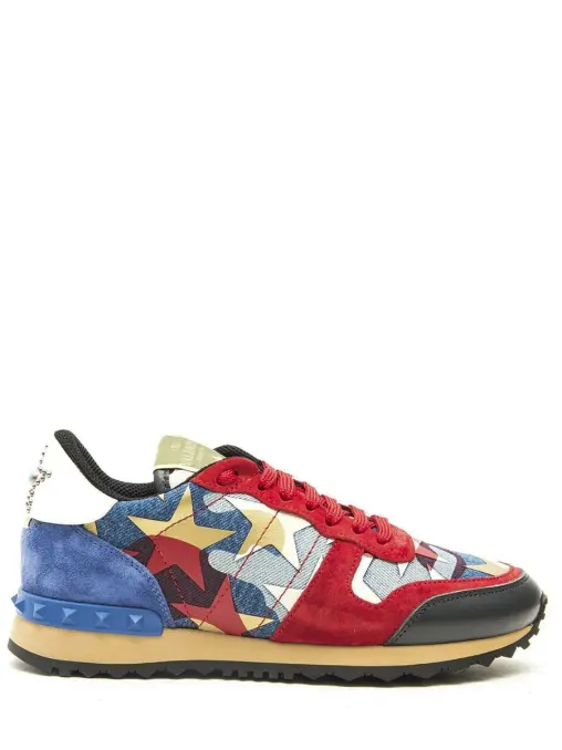 Кроссовки комбинированные VALENTINO GARAVANI