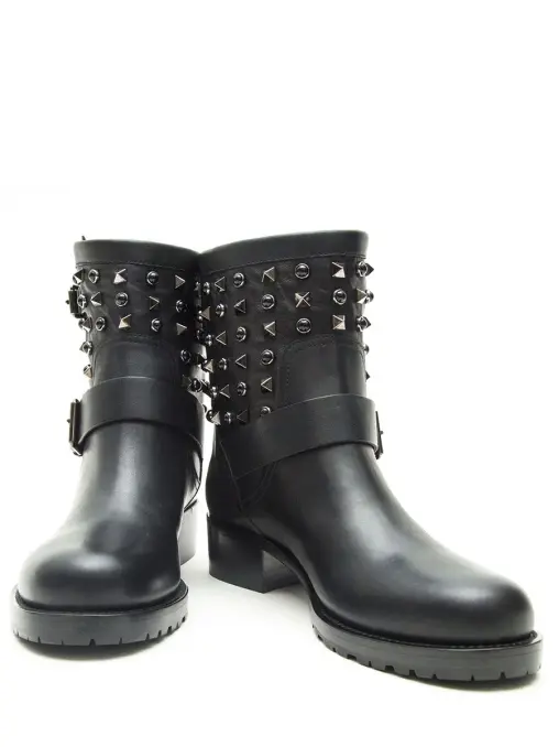 Ботинки кожаные VALENTINO GARAVANI