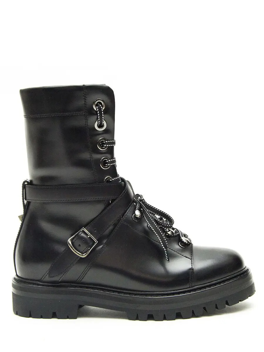 Ботинки кожаные