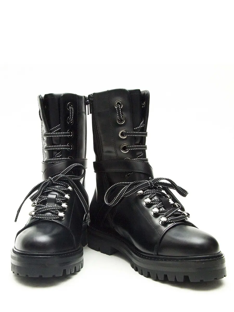 Ботинки кожаные