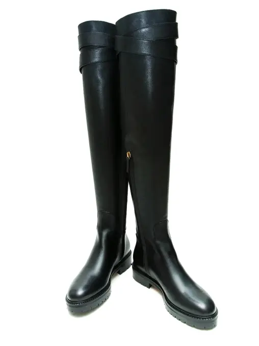 Ботфорты кожаные VALENTINO GARAVANI