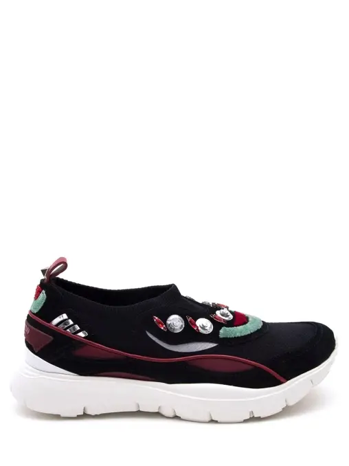 Кроссовки комбинированные VALENTINO GARAVANI