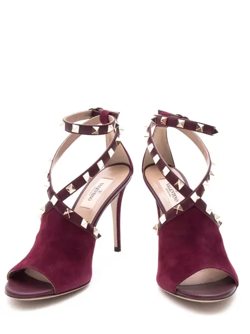 Босоножки замшевые VALENTINO GARAVANI