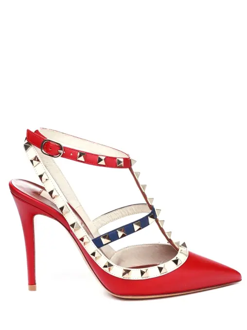 Босоножки кожаные VALENTINO GARAVANI