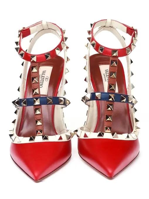 Босоножки кожаные VALENTINO GARAVANI