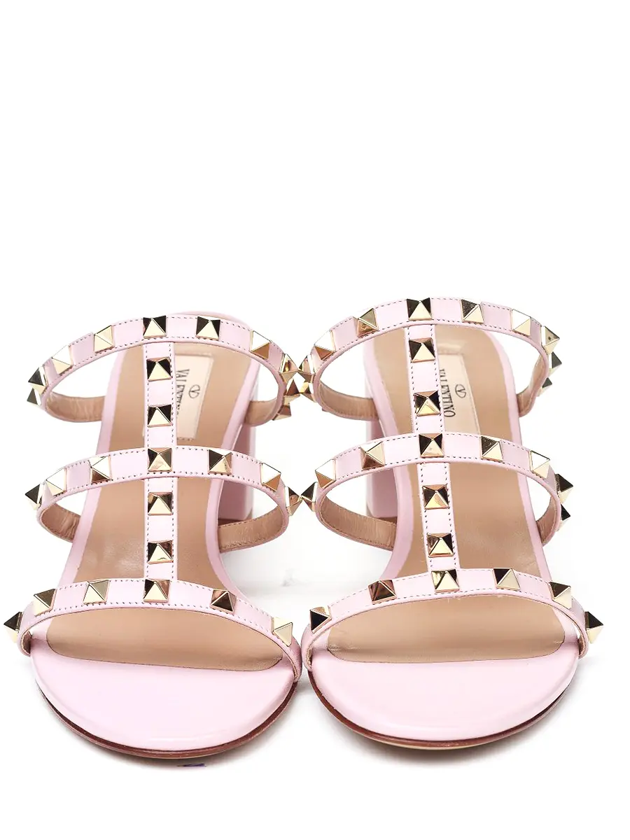 Мюли кожаные