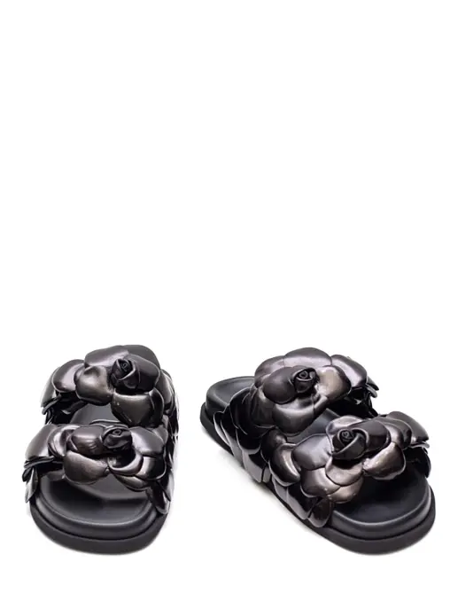 Шлепанцы кожаные VALENTINO GARAVANI