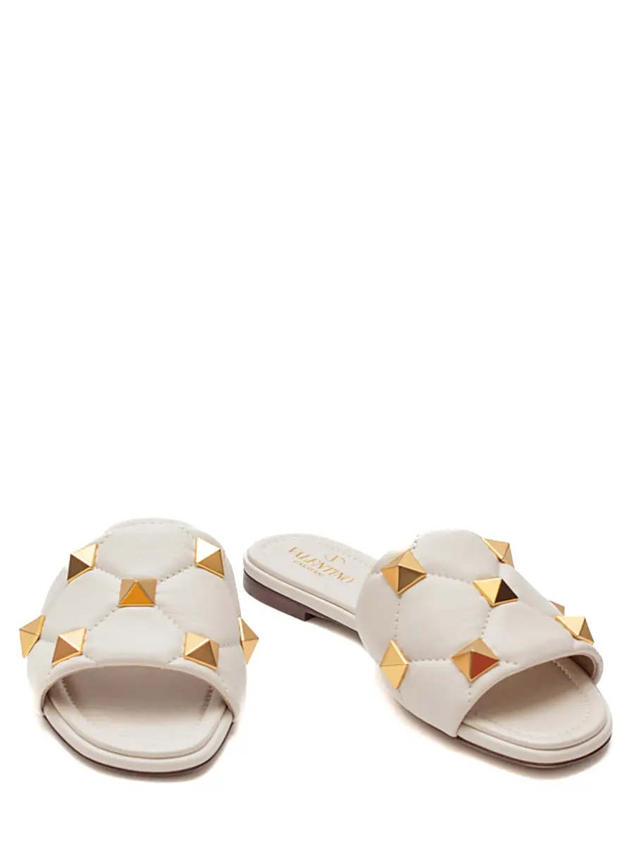 Шлепанцы кожаные