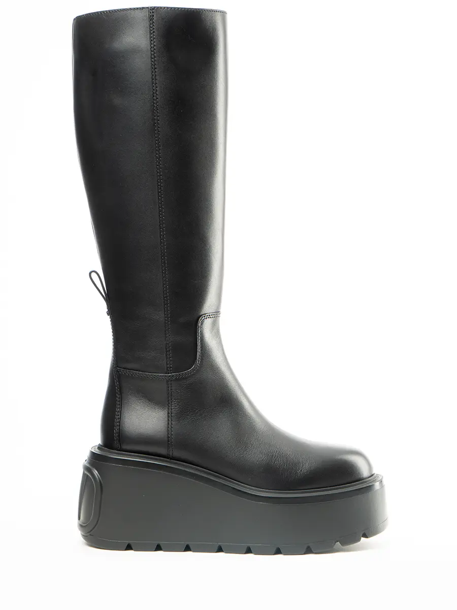 Сапоги кожаные