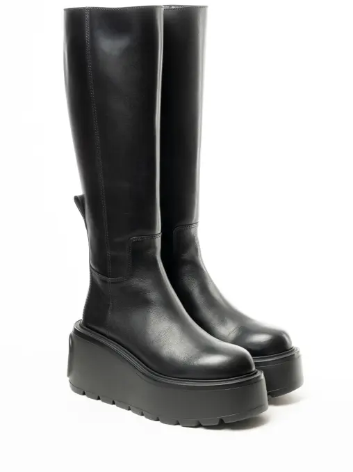 Сапоги кожаные VALENTINO GARAVANI