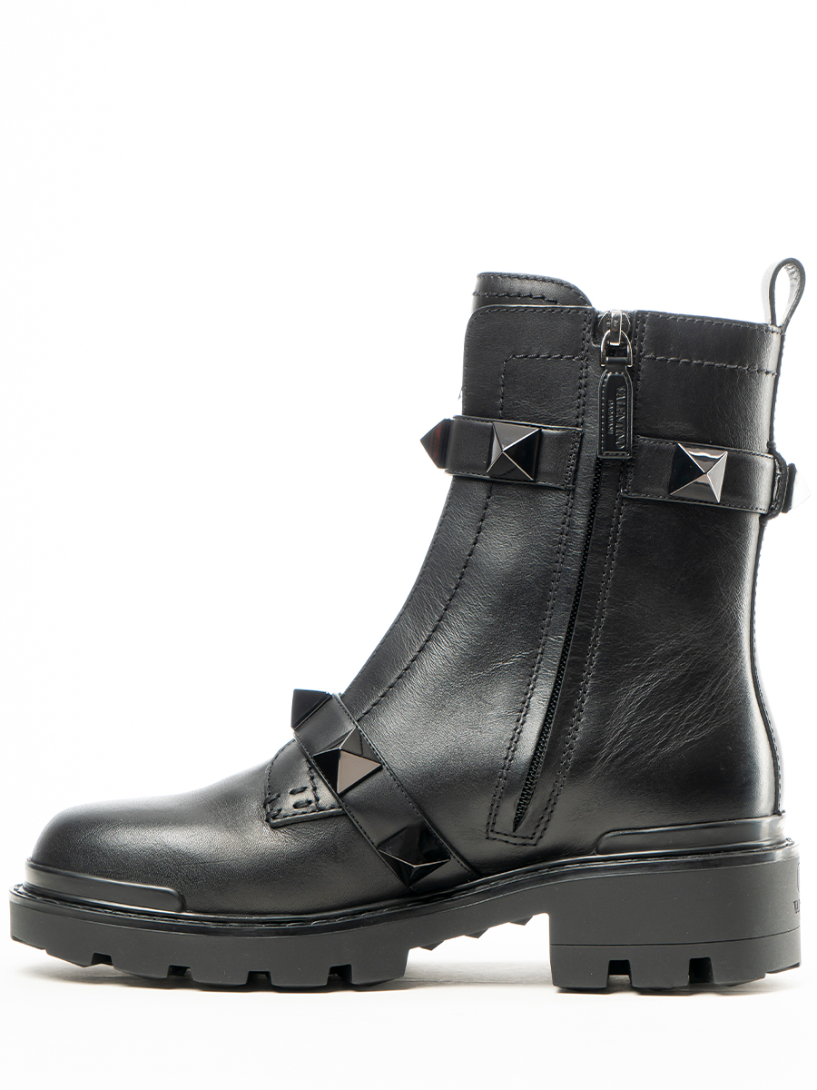 Ботинки кожаные