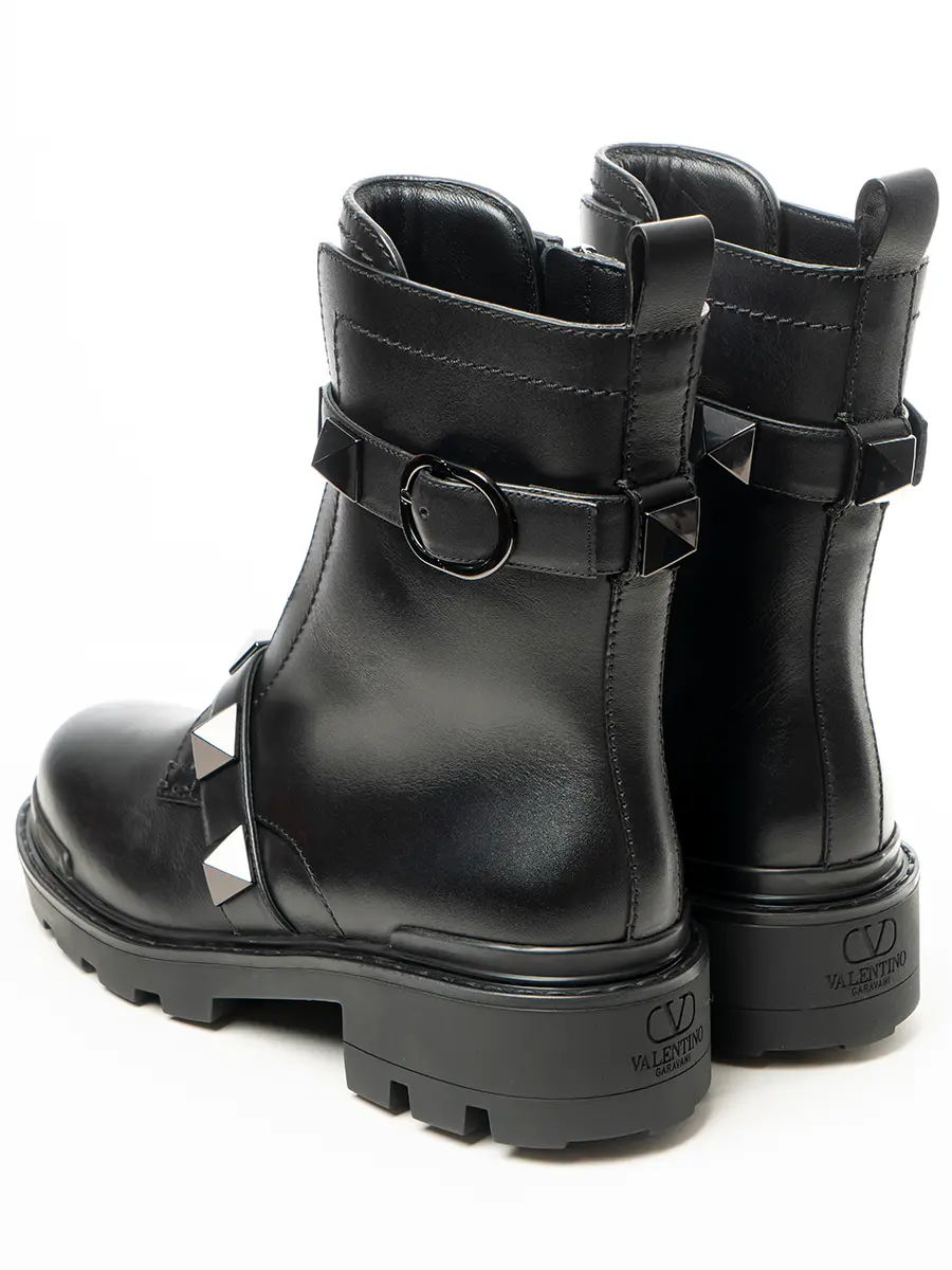 Ботинки кожаные