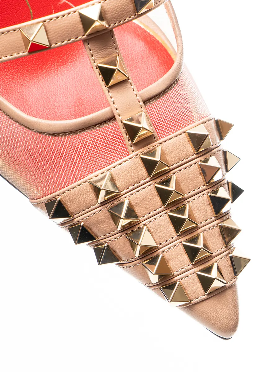 Туфли комбинированные