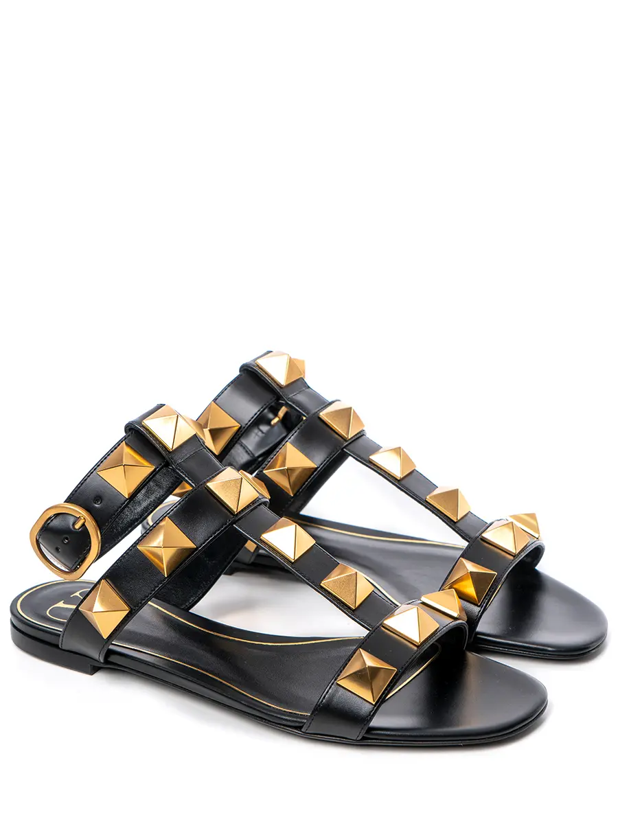 Сандалии кожаные