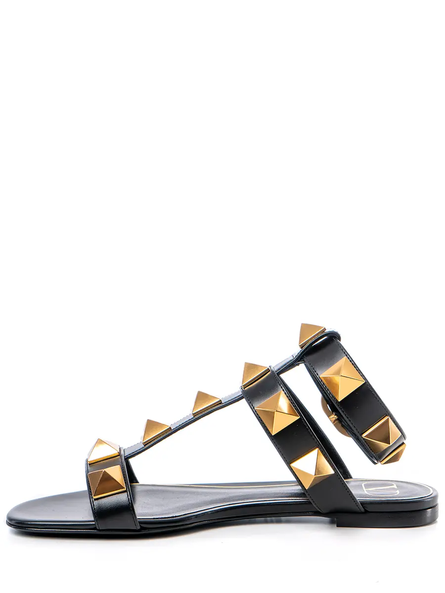 Сандалии кожаные