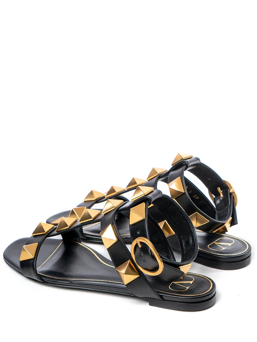 Сандалии кожаные