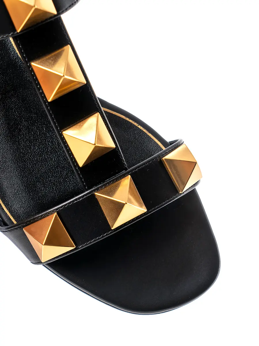 Сандалии кожаные