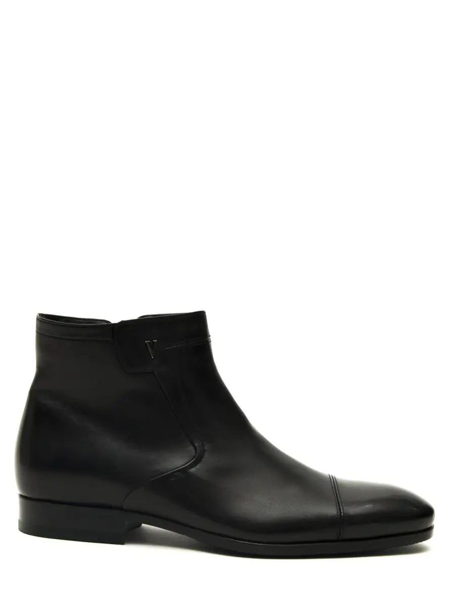 Ботинки кожаные на меху