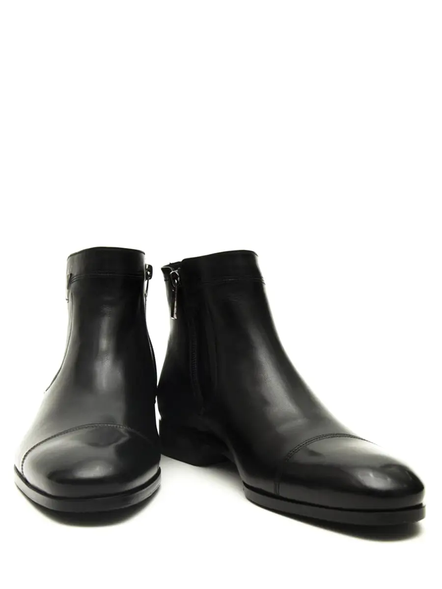 Ботинки кожаные на меху