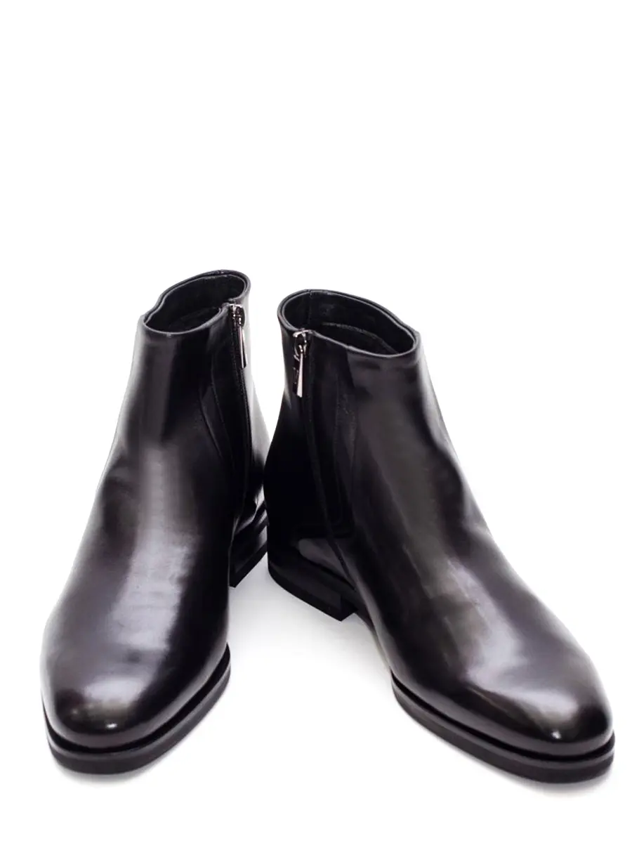 Ботинки кожаные