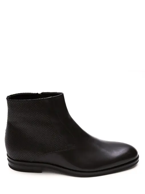 Ботинки кожаные VALENTINO