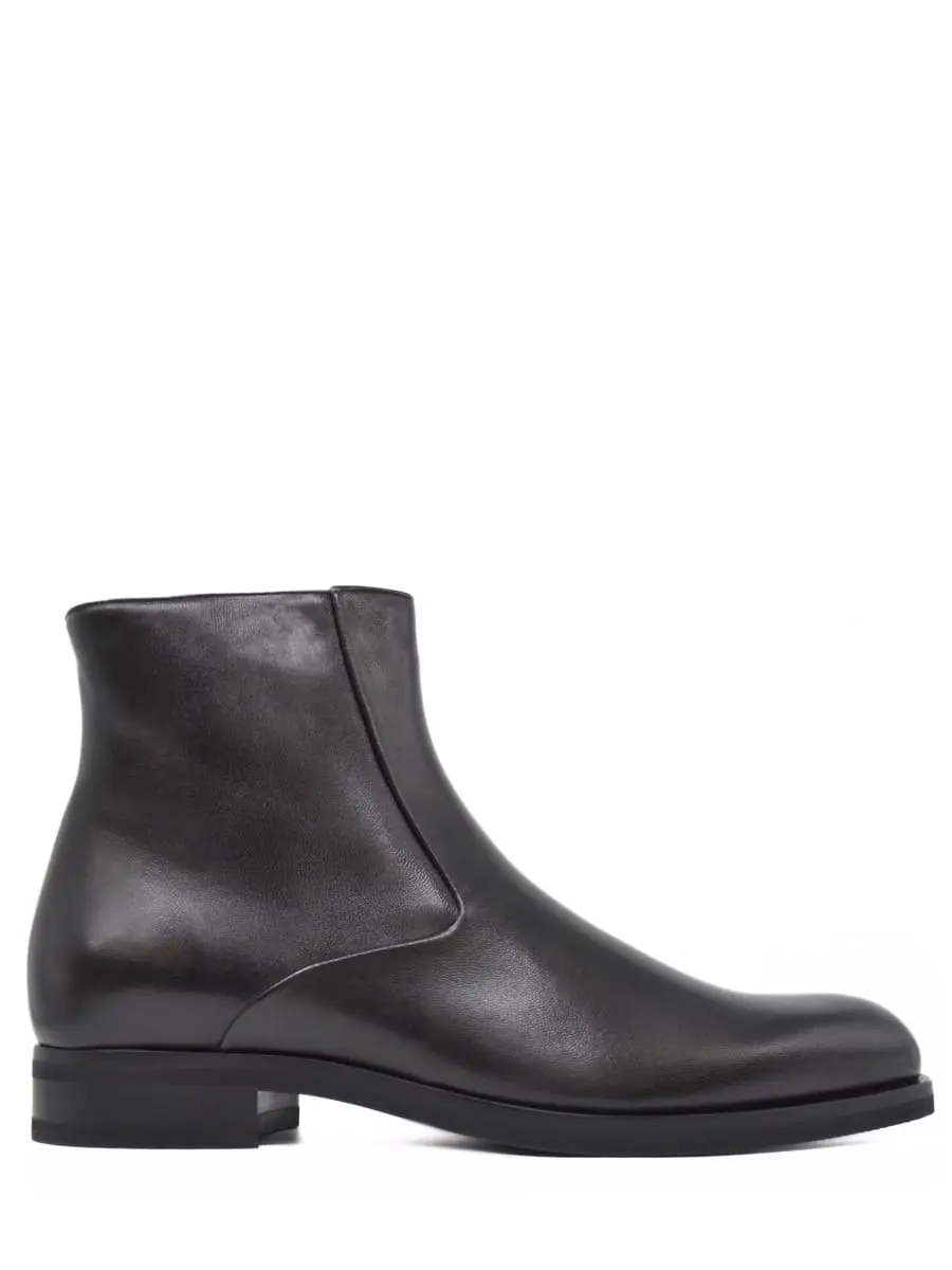 Ботинки кожаные