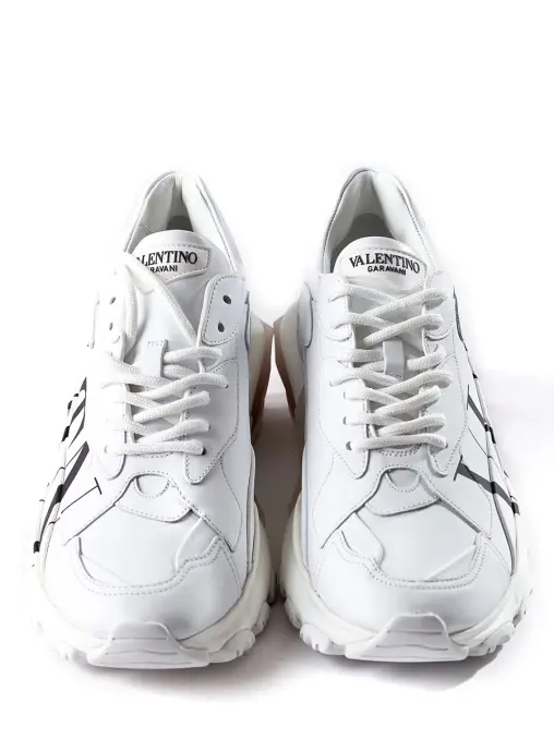 Кроссовки кожаные VALENTINO GARAVANI