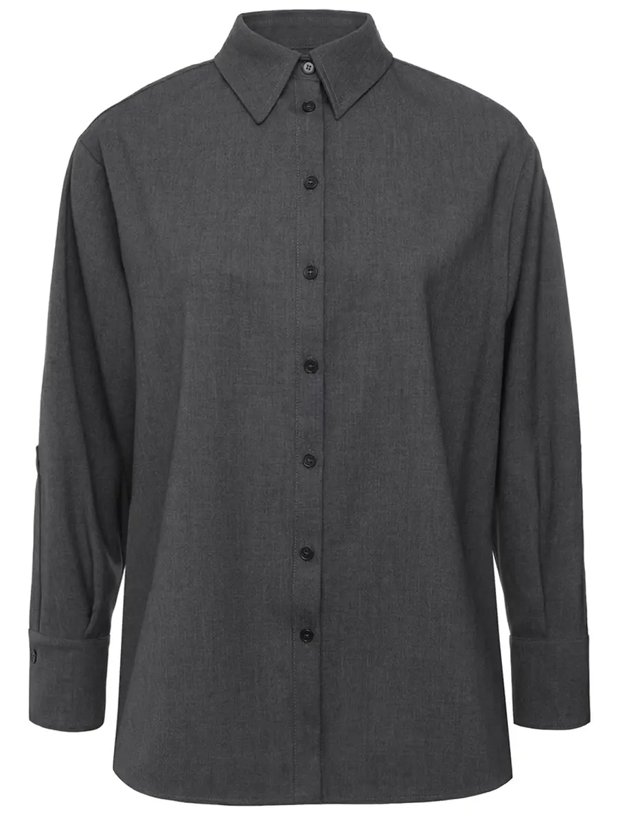 Рубашка однотонная