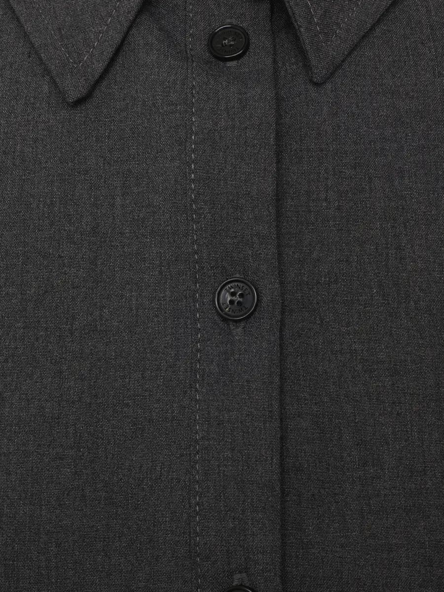 Рубашка однотонная