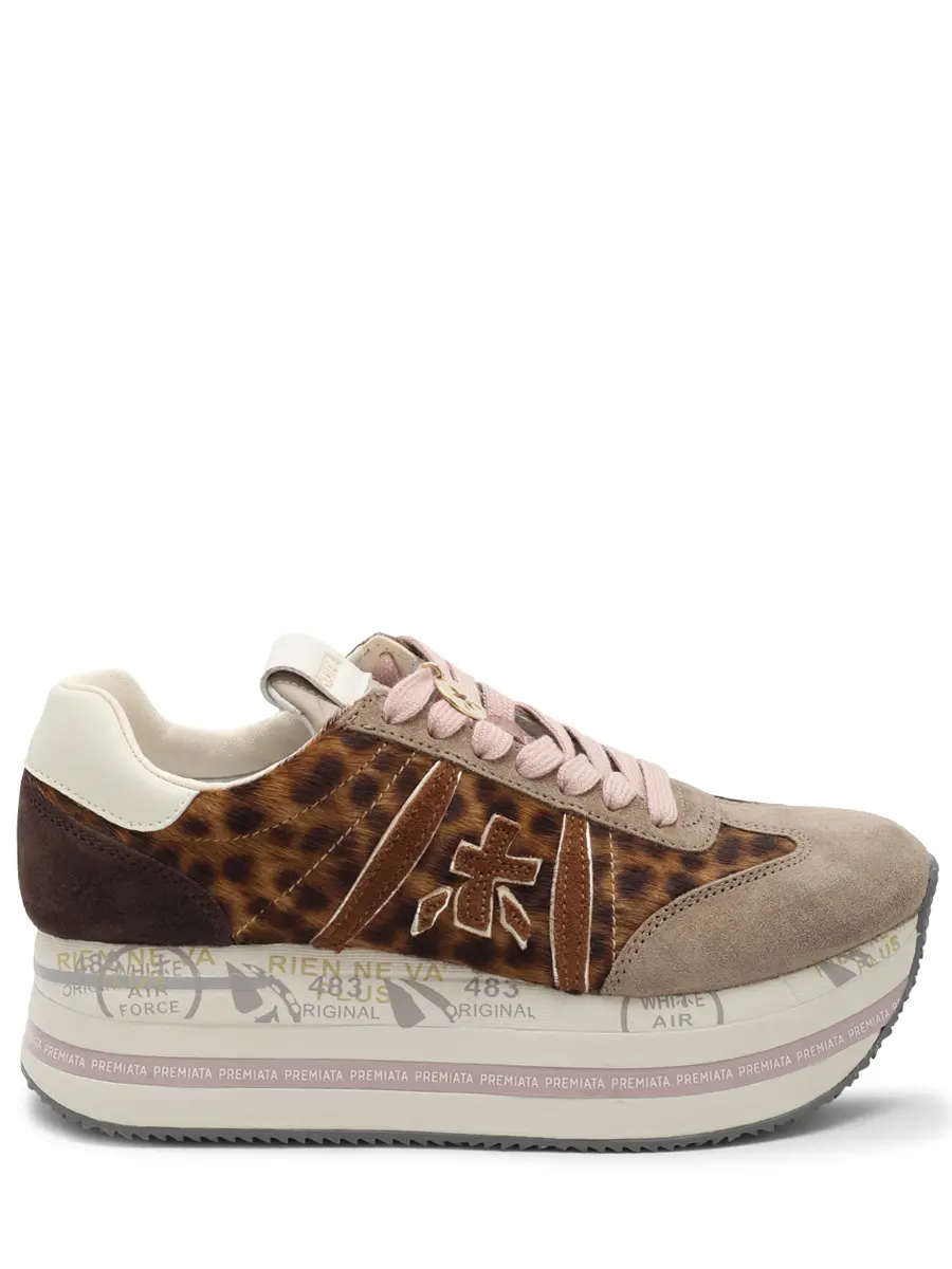 Кроссовки с принтом