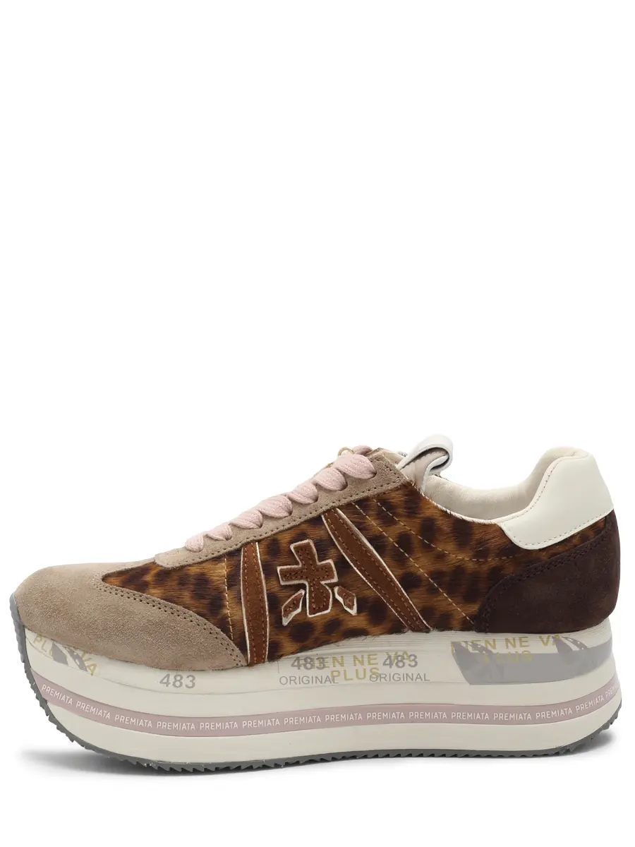 Кроссовки с принтом