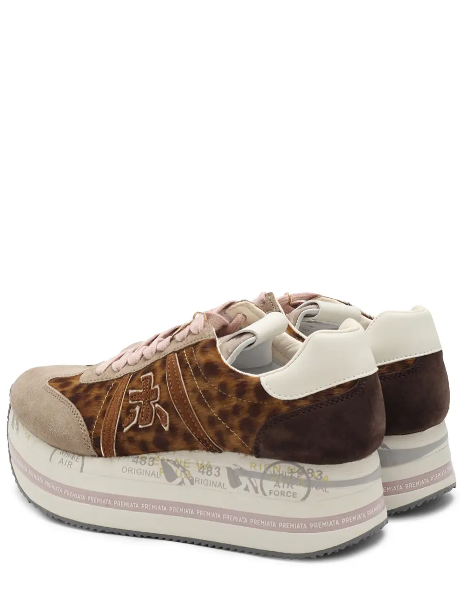 Кроссовки с принтом