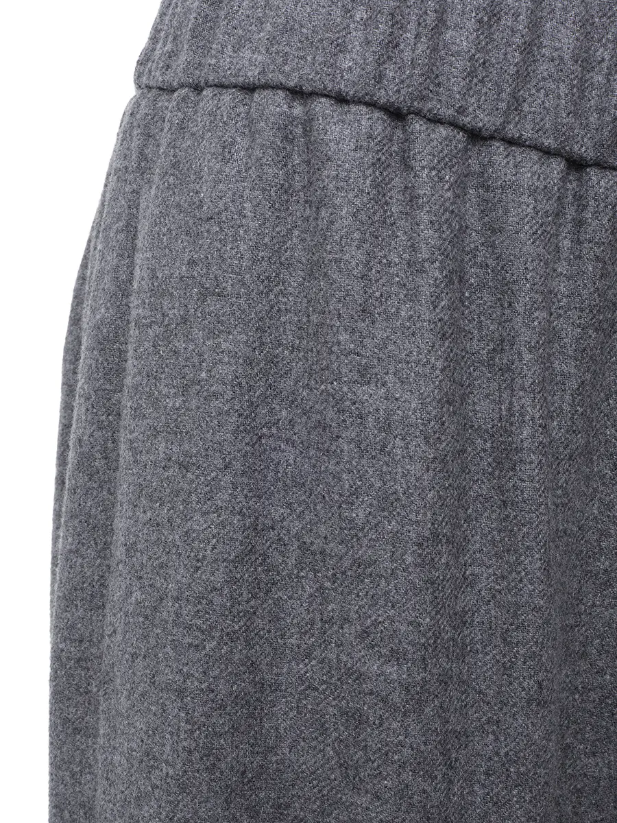 Брюки однотонные