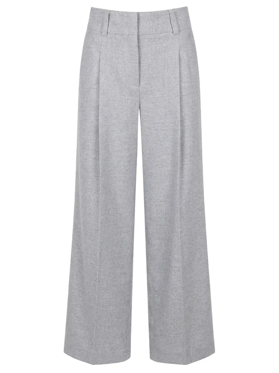 Брюки однотонные