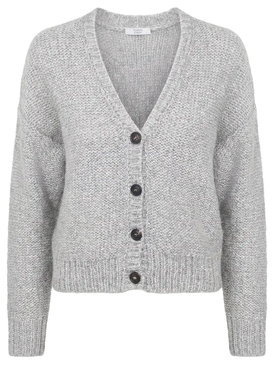 Кардиган однотонный