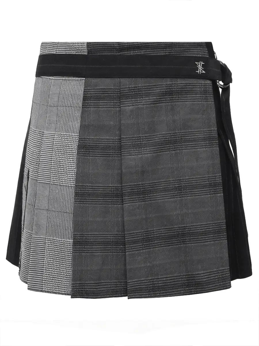 Юбка комбинированная