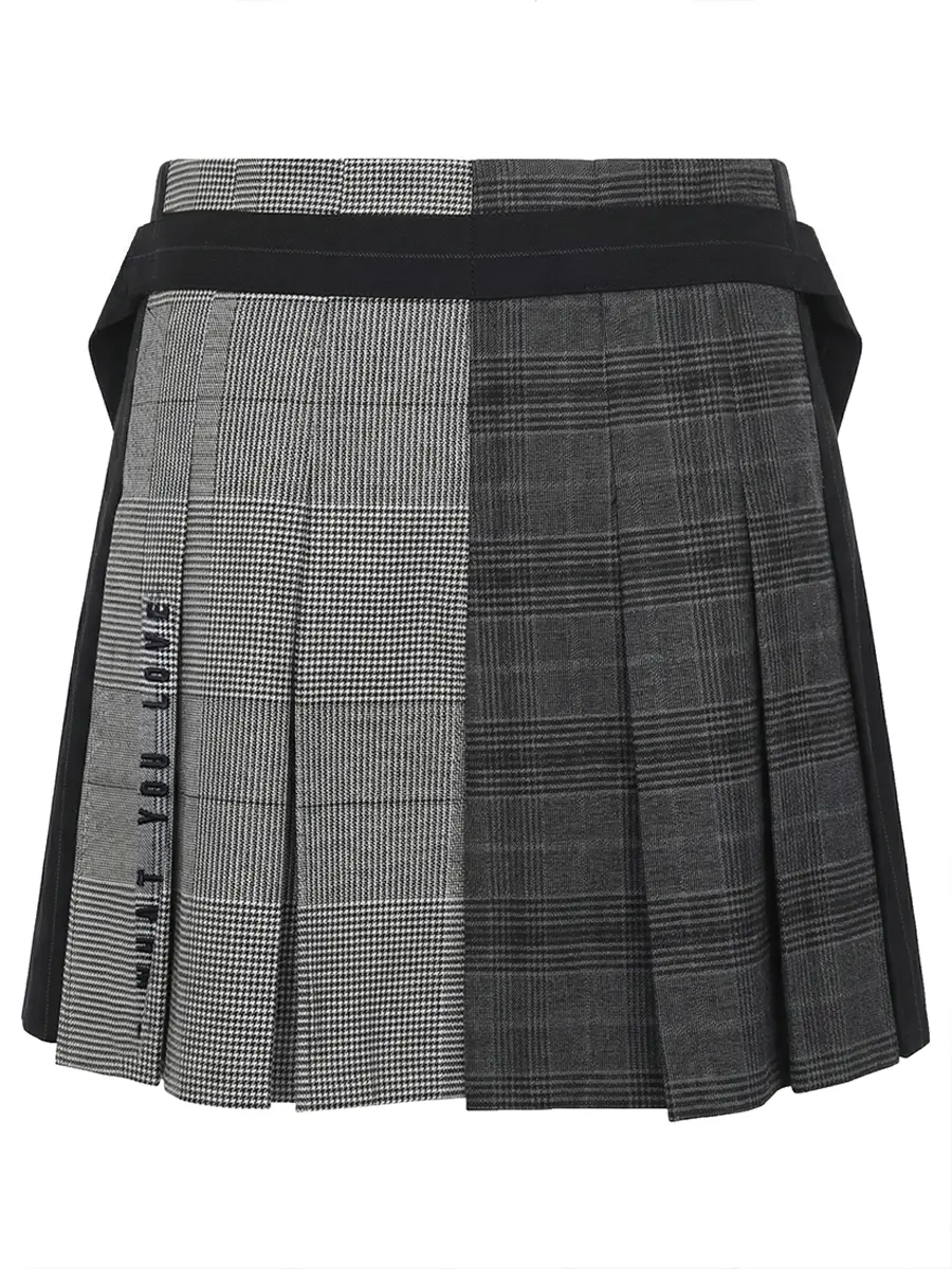 Юбка комбинированная