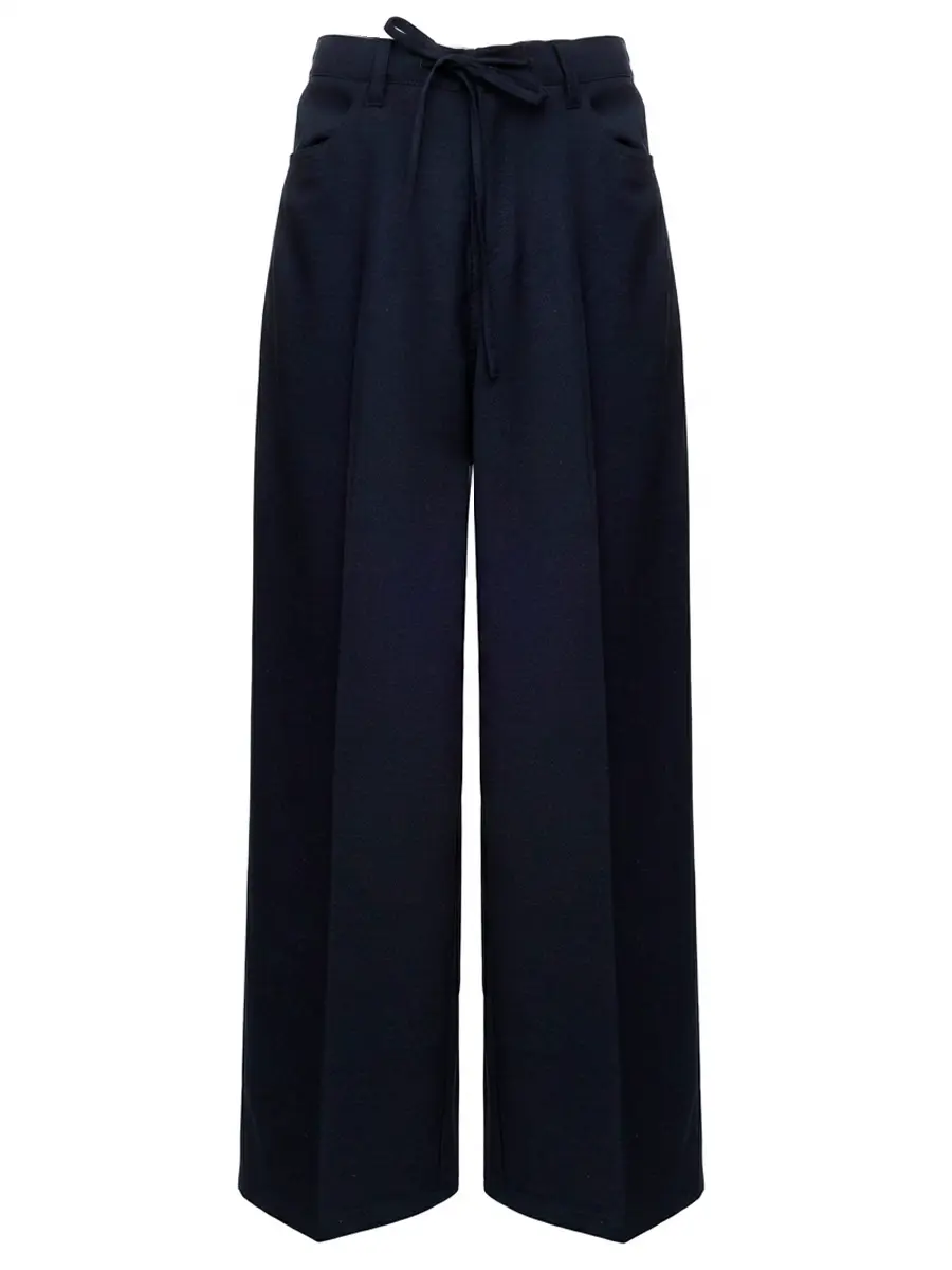 Брюки однотонные