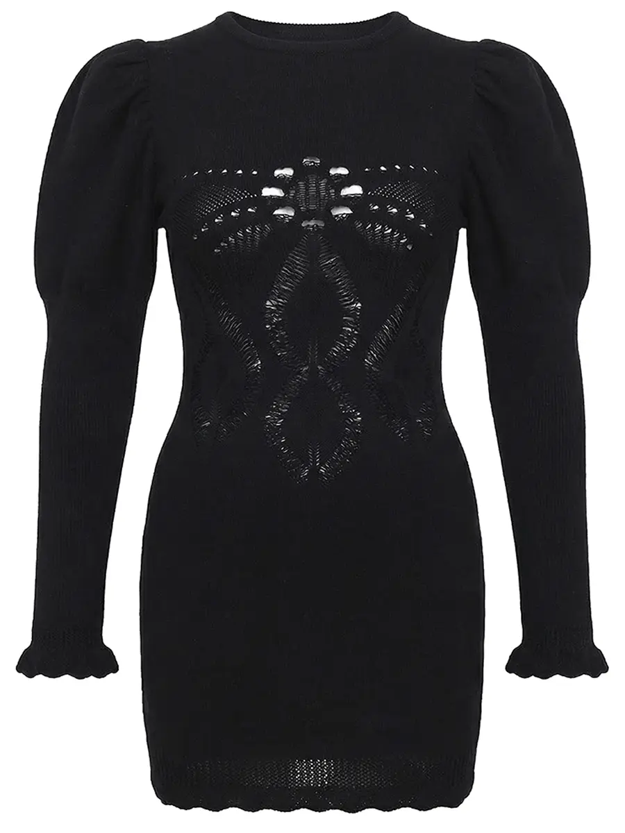 Платье трикотажное